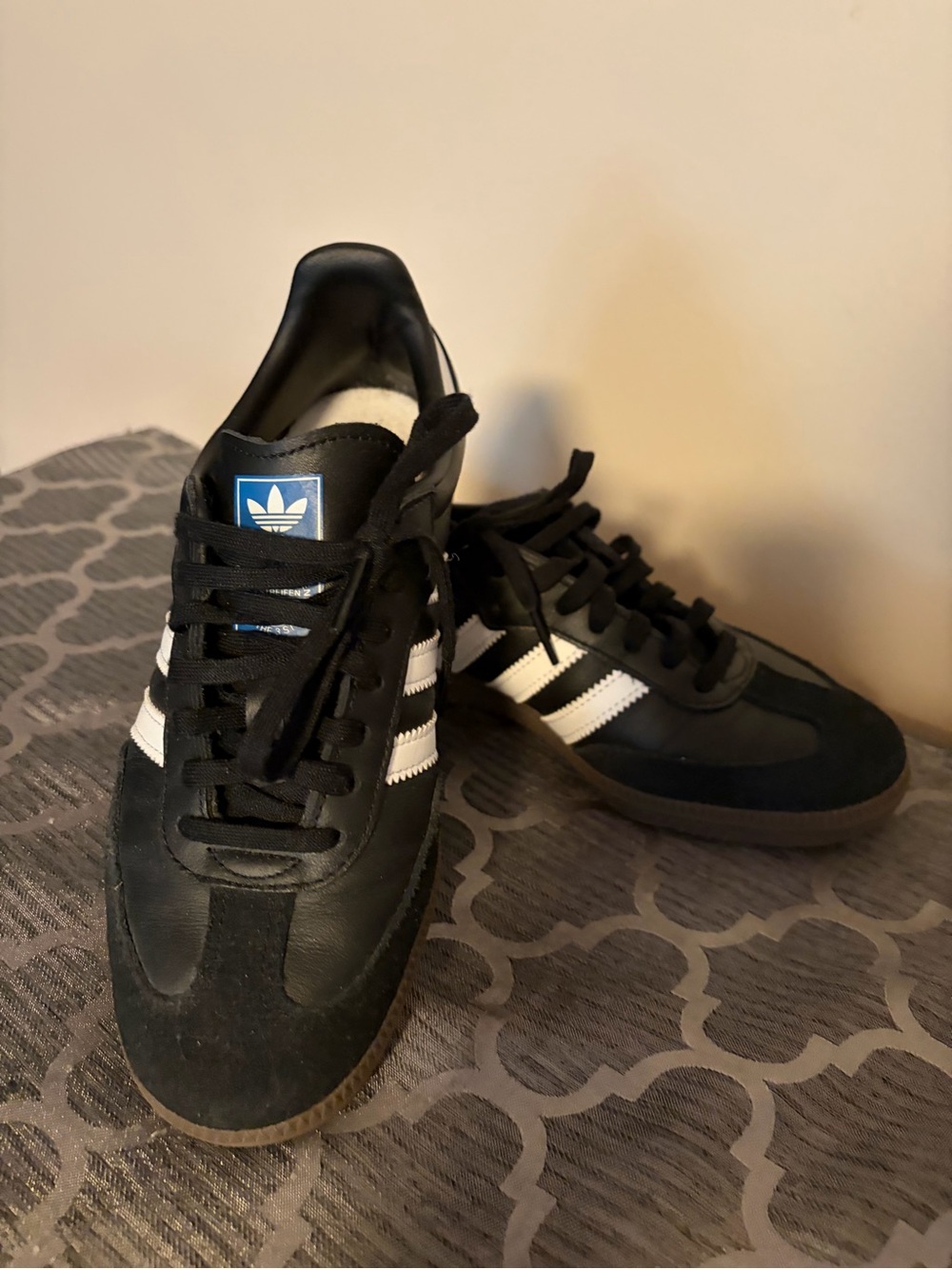 adidas Black and White Classic Athletic Sneakers